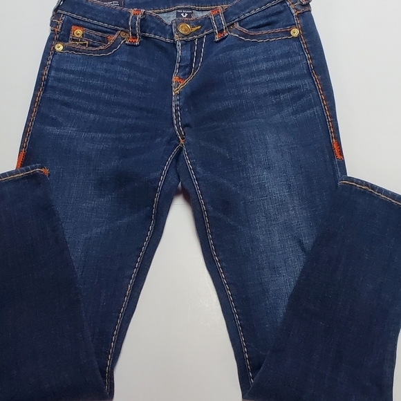 True Religion Halle Mid Rise Super Skinny Jeans Size 27 - Picture 5 of 12